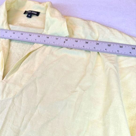 Ilana Khon Oversized Linen Shirt Dress Women’s M Read - Picture 5 of 10